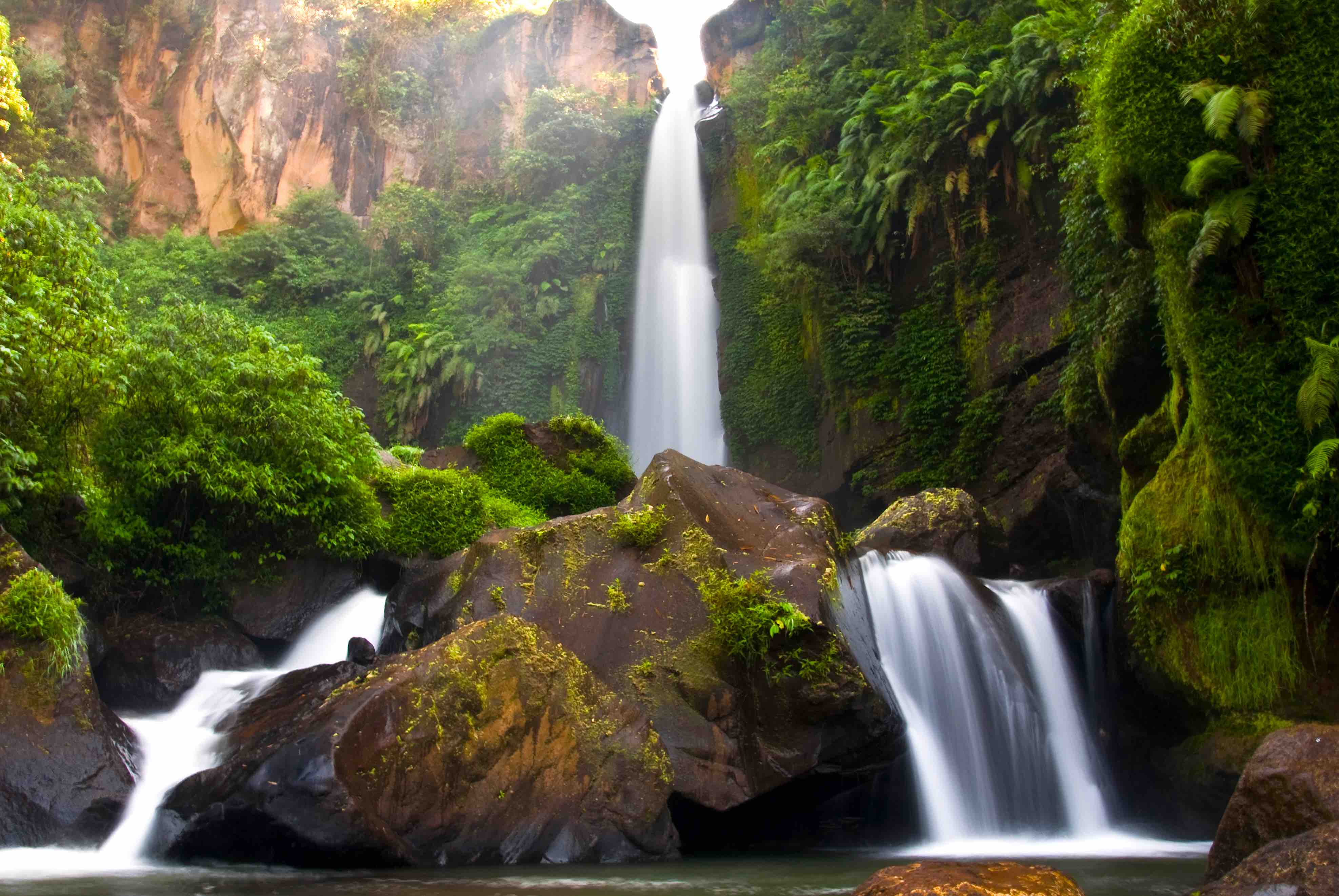 Pelangi coban malang waterfall