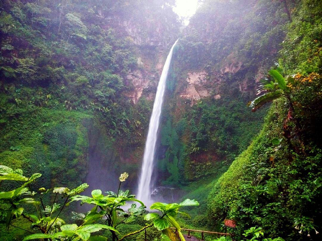 Coban pelangi waterfall malang